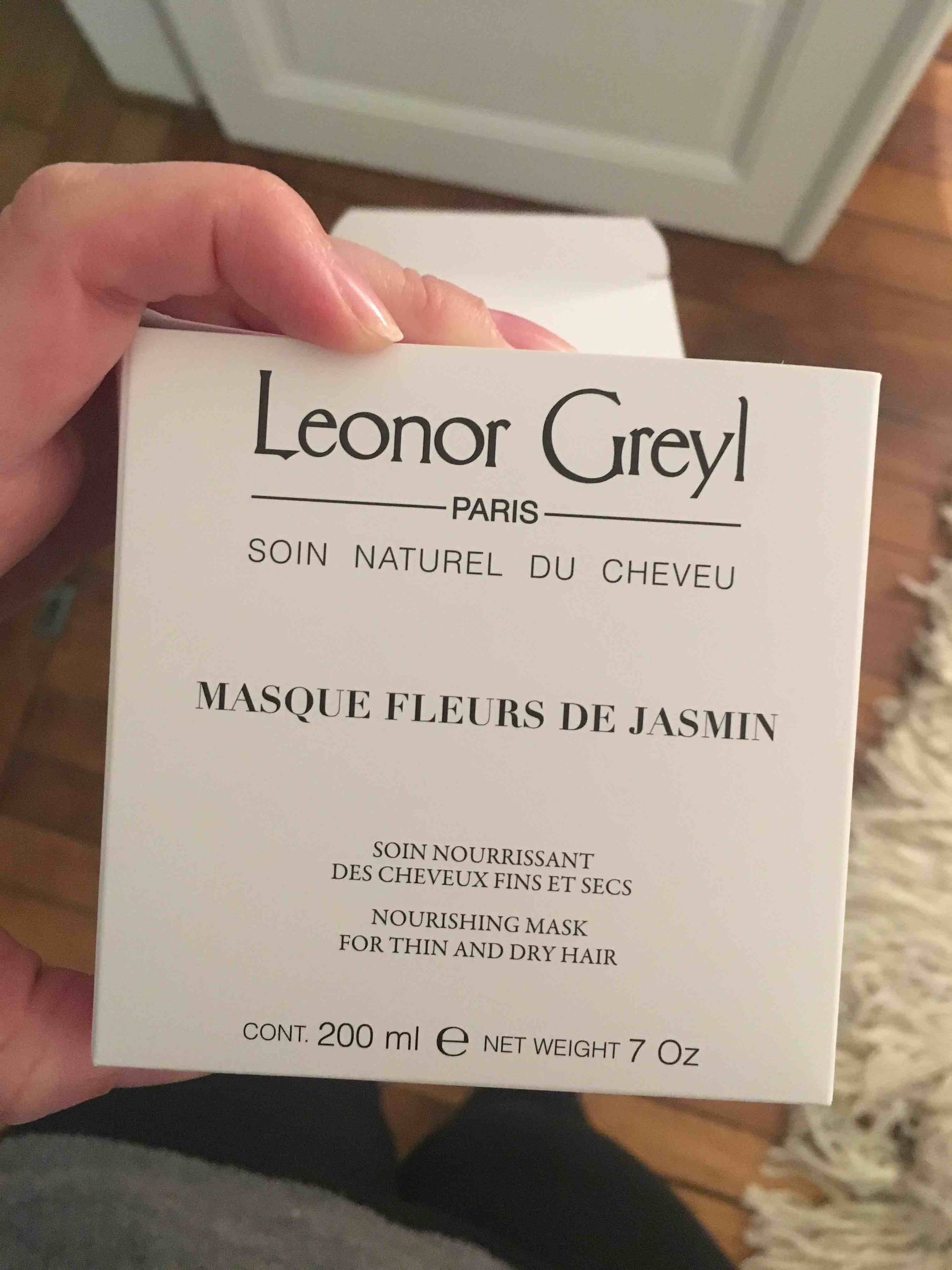 LEONOR GREYL - Soin naturel du cheveu - Masque fleurs de jasmin