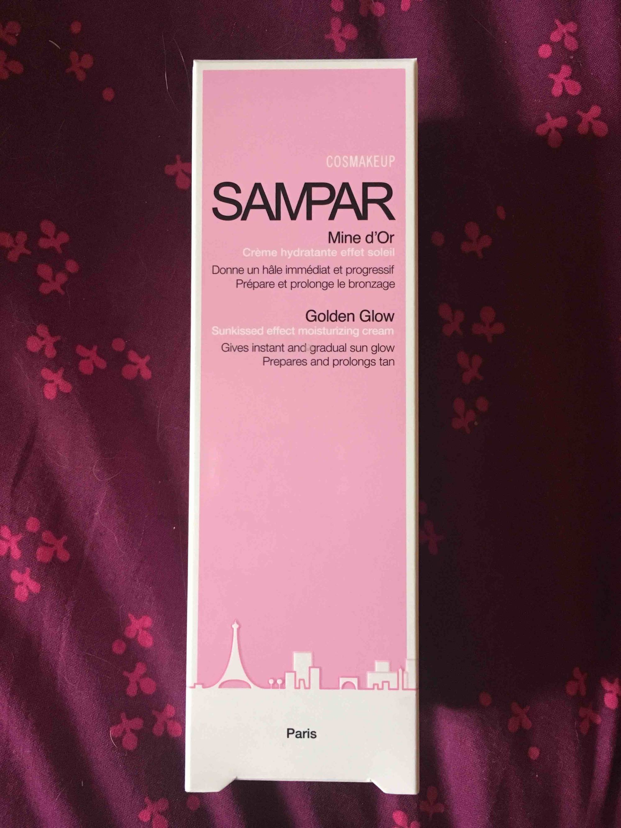 SAMPAR - Mine d'Or - Crème hydratante effet soleil