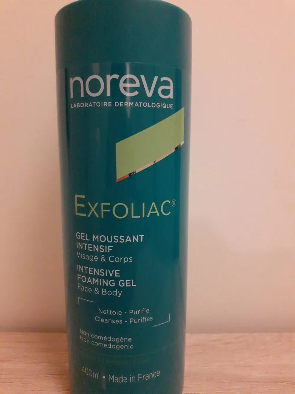 NOREVA - Exfoliac - Gel moussant intensif visage & corps