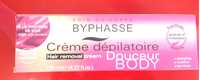 BYPHASSE - Douceur body - Crème dépilatoire