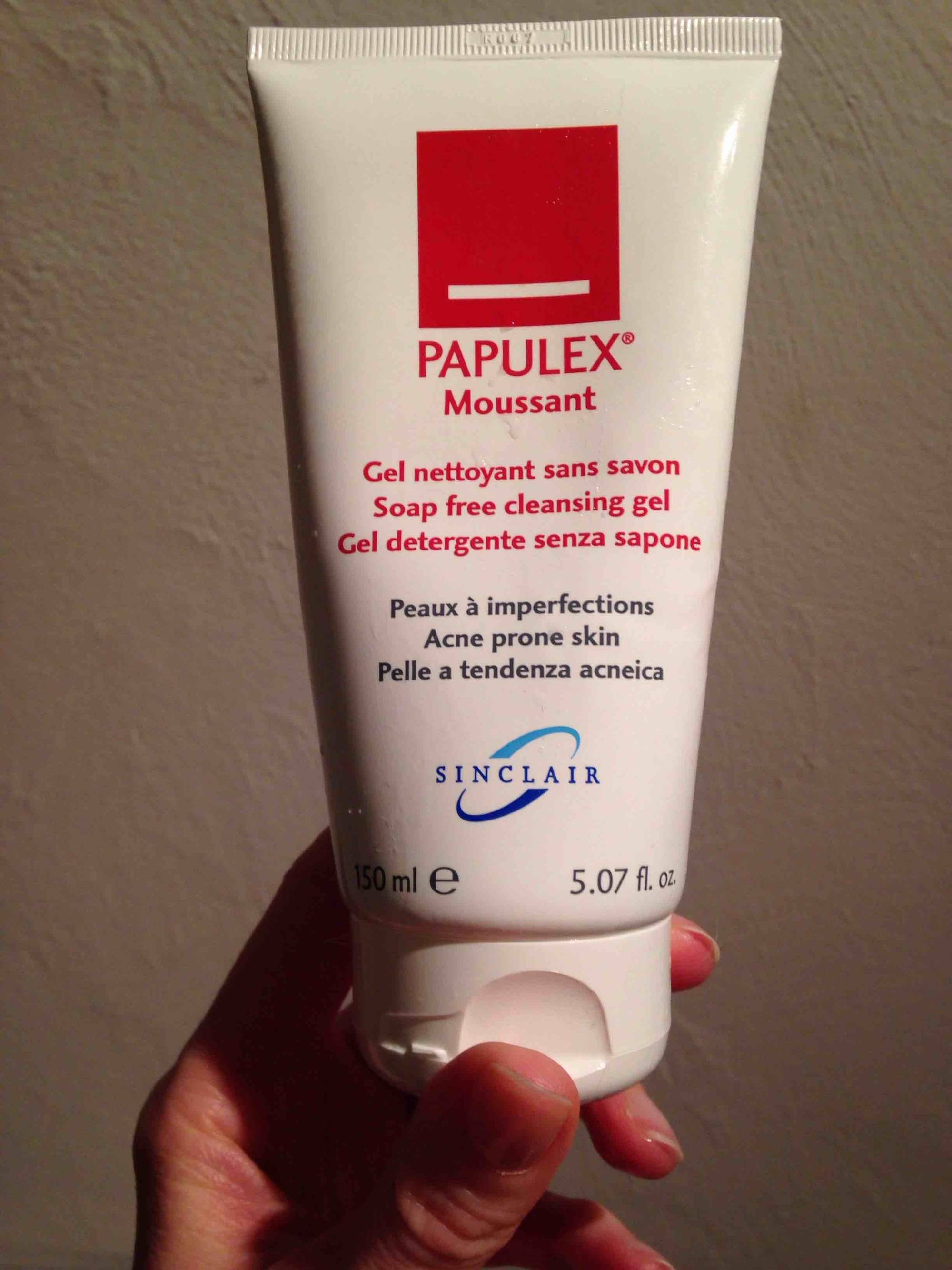 PAPULEX - Sinclair - Gel nettoyant sans savon
