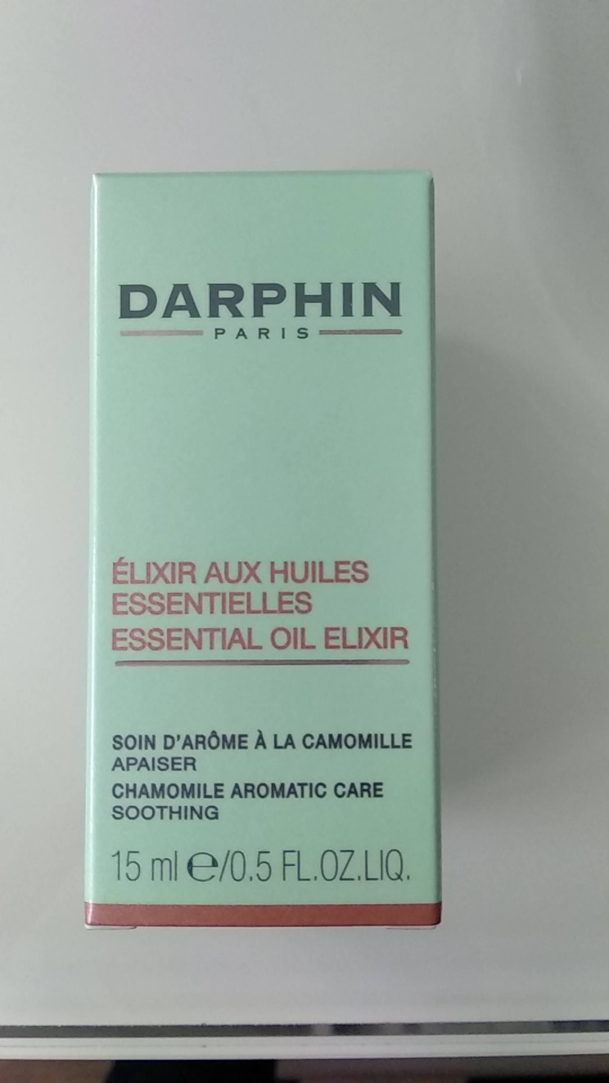 DARPHIN - Élixir aux huiles essentielles - Soin d’arôme à la camomille
