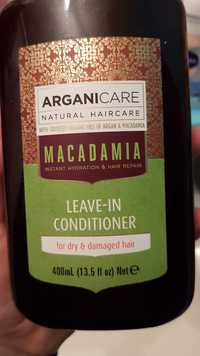 ARGANICARE - Macadamia - Leave-in conditioner - For dry & damage hair
