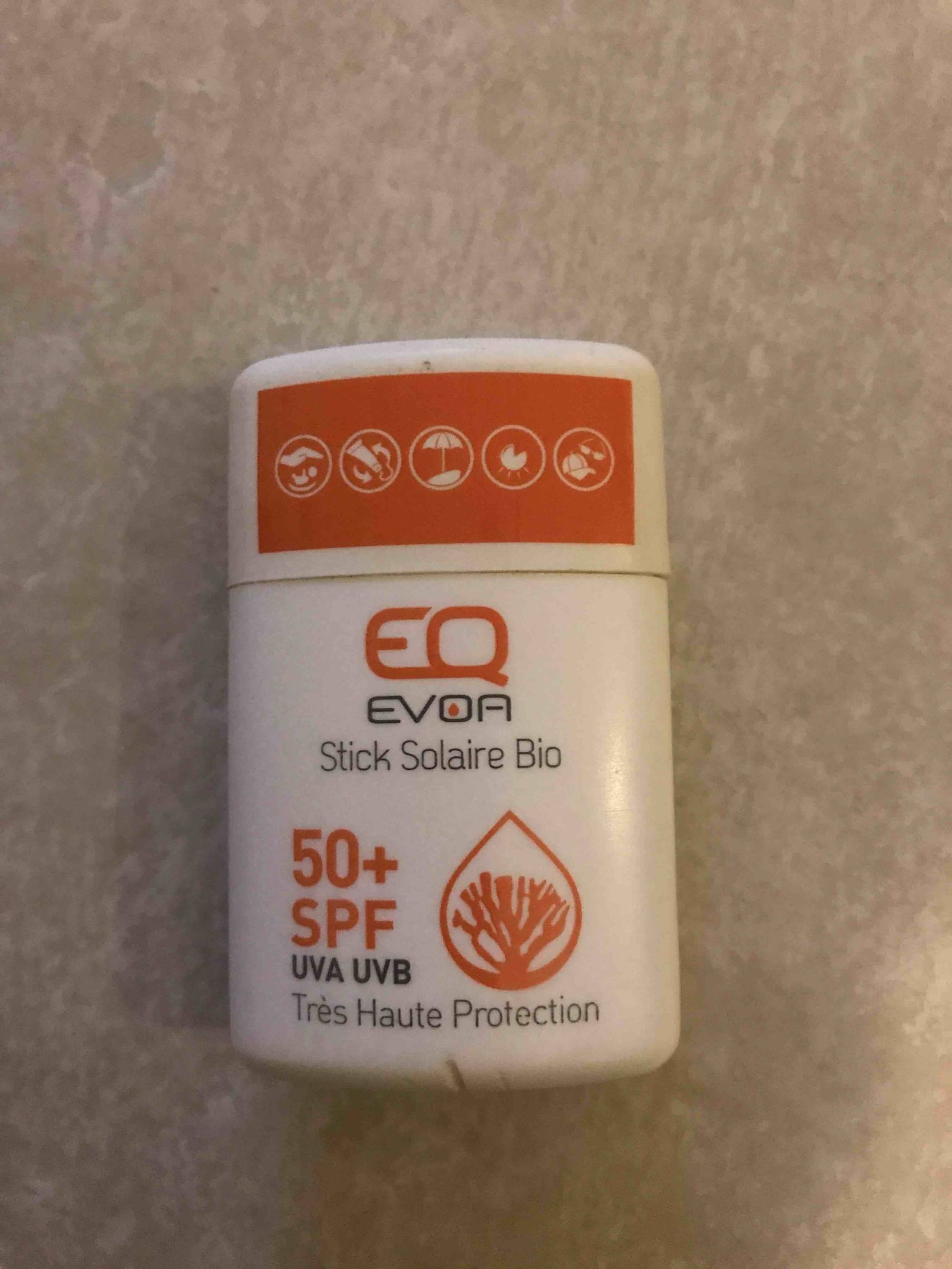 EQ EVOA - Stick solaire bio SPF 50+