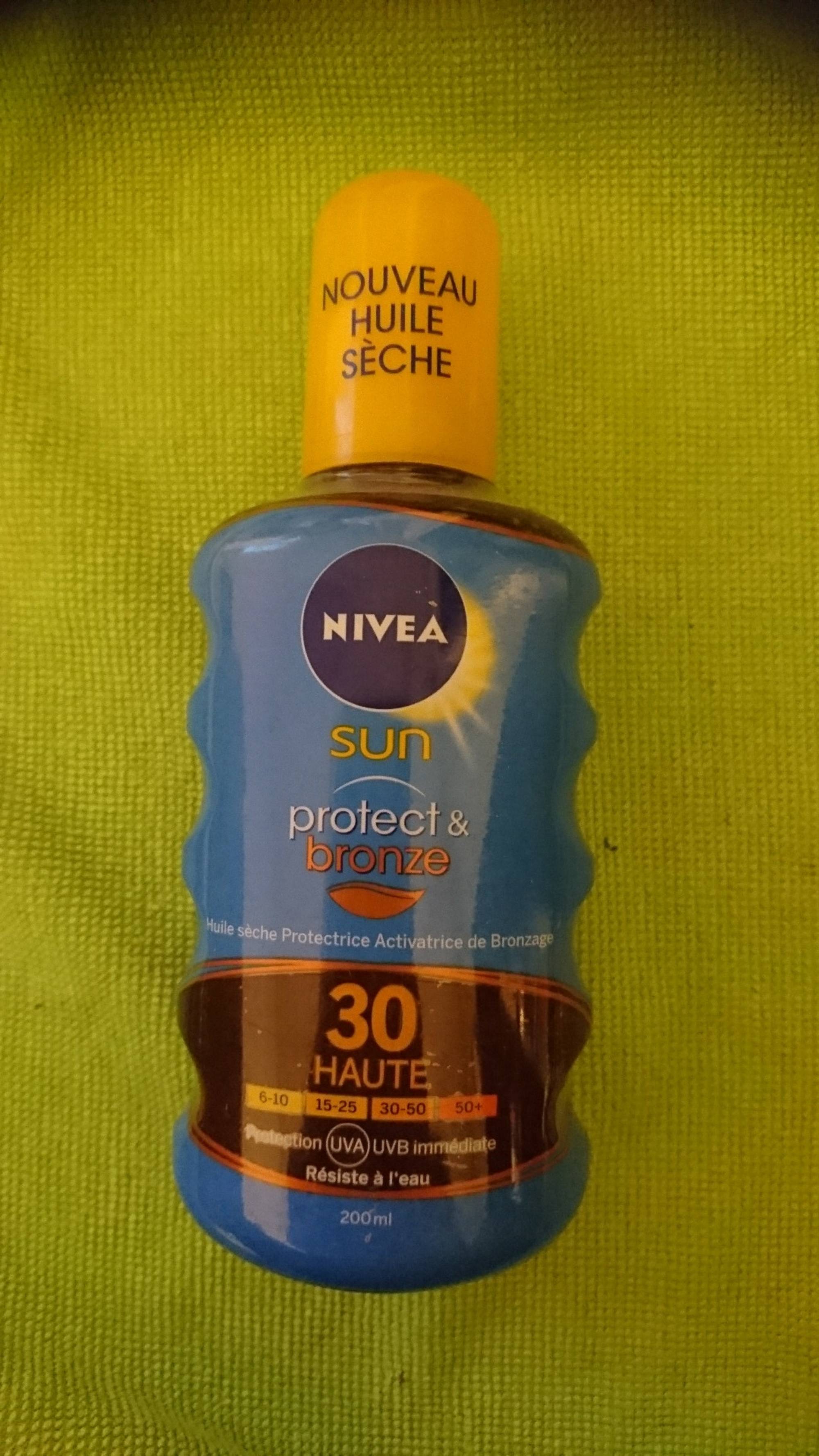 NIVEA - Sun protect & bronze - Huile sèche protectrice SPF 30