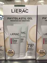 LIÉRAC - Phytolastil gel - Prévention des vergetures