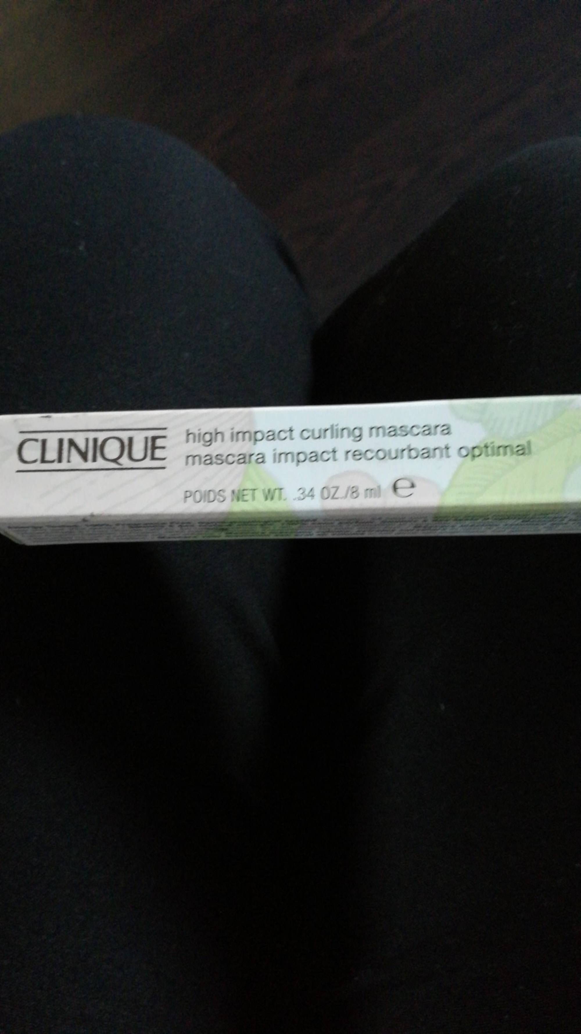 CLINIQUE - Mascara impact recourbant optimal