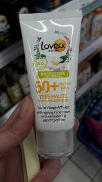 LOVEA - Bio - Crème visage anti-âge spf 50+