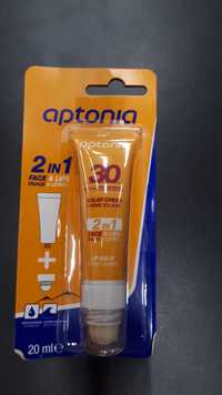 APTONIA - Crème solaire et stick lèvres 2 in 1 SPF 30 visage & lèvres