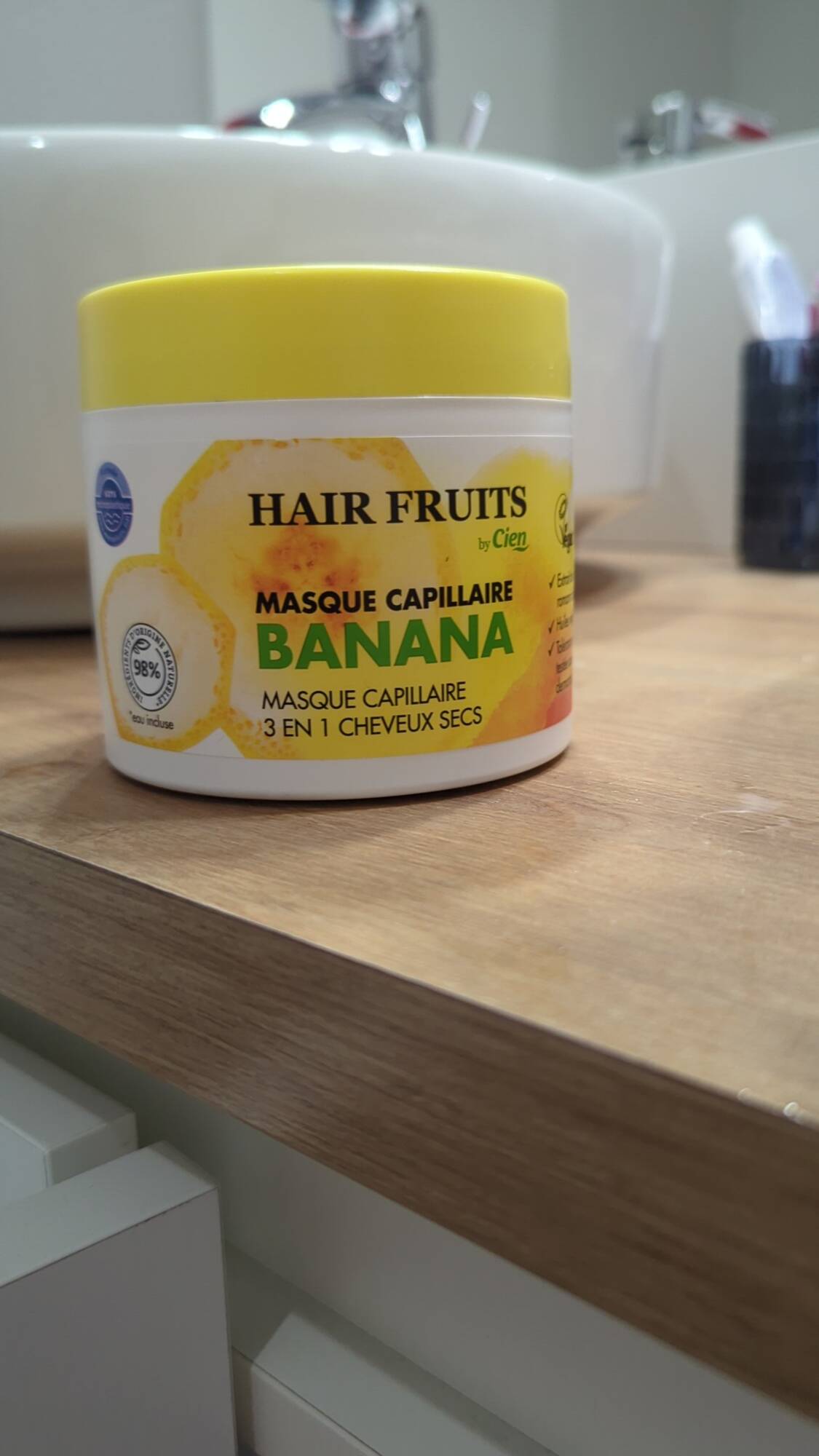 CIEN - Hair fruits - Masque capillaire banana