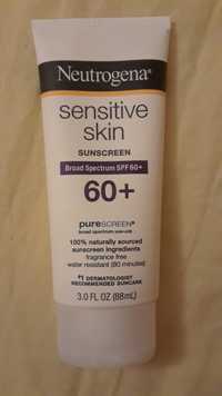 NEUTROGENA - Sensitive skin - Sunscreen spf 60+