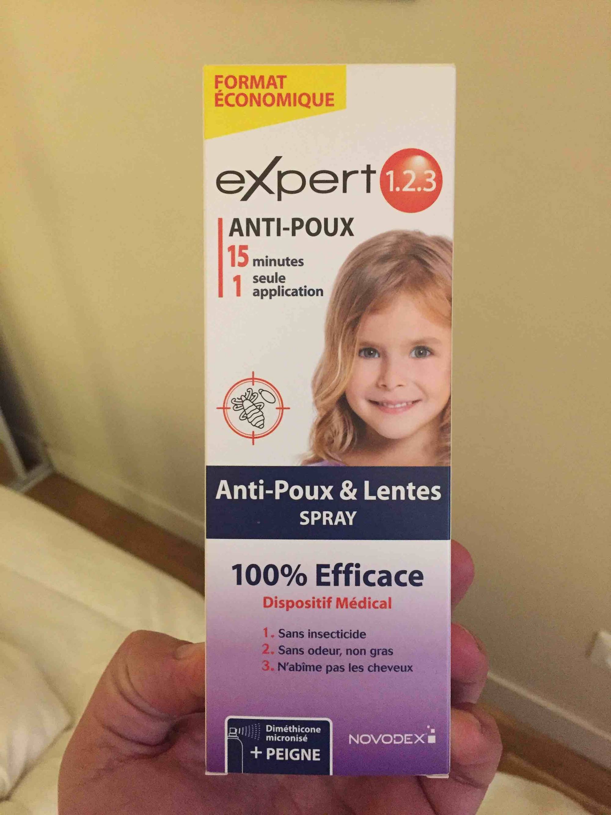 NOVODEX - Expert anti-poux & lentes spray