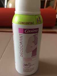 CASINO - Déodorant, Anti-transpirant concentré 48 h