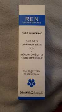 REN - Vita mineral - Sérum oméga 3 peau optimale