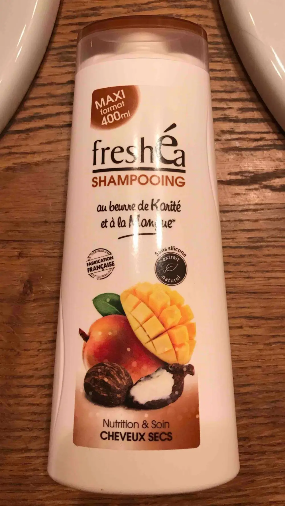 FRESHÉA - Shampooing cheveux sec karité et mangue