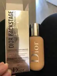 DIOR - Backstage - Face &  body foundation