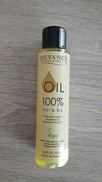 DEVANCE - Oil 100% nat & bio - Huile nourrissante cheveux 