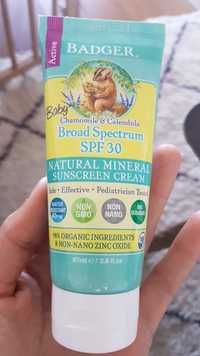 BADGER - Baby - Sunscreen cream broad spectrum SPF 30