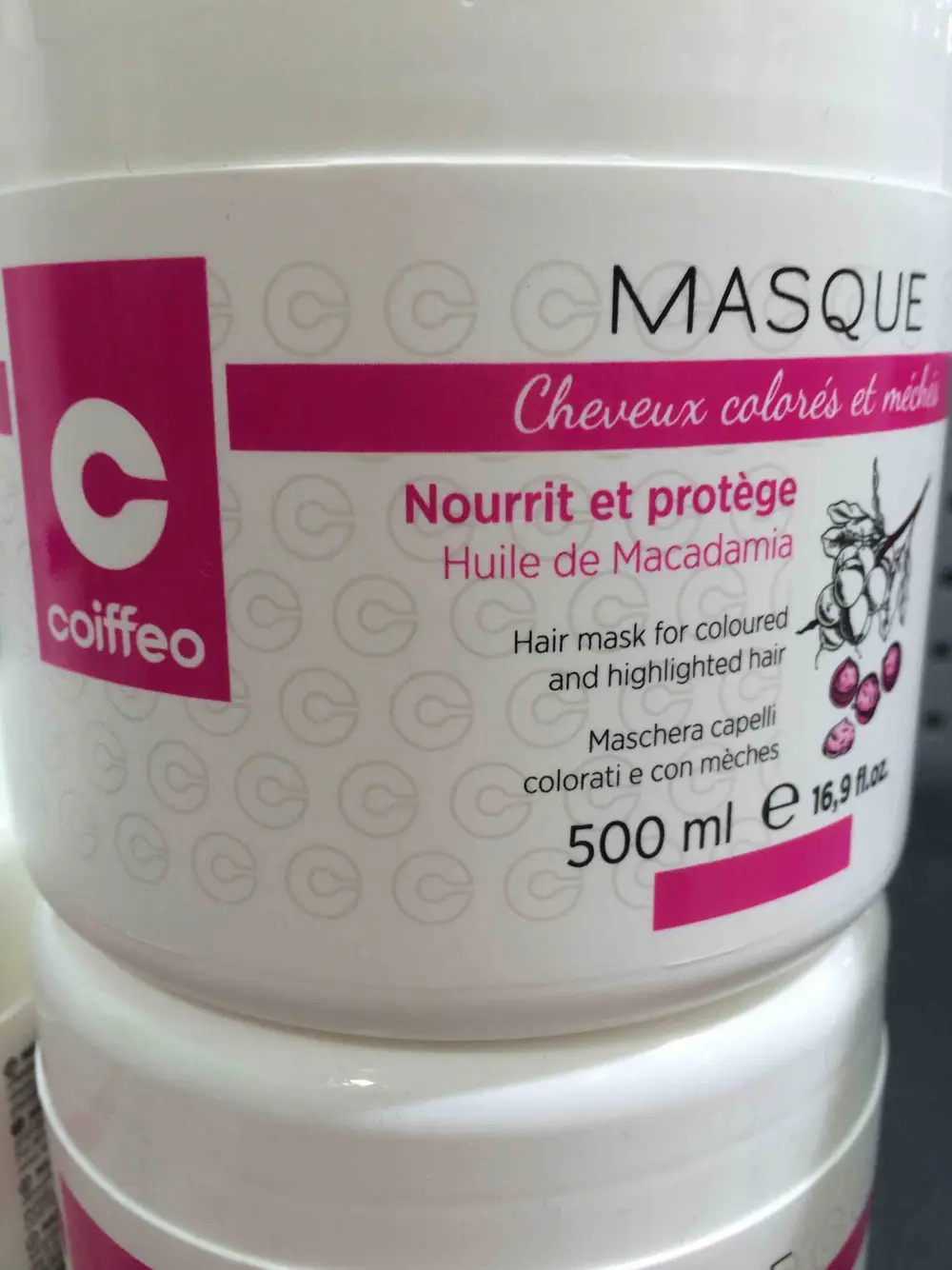 COIFFEO - Masque cheveux colorés et méchés