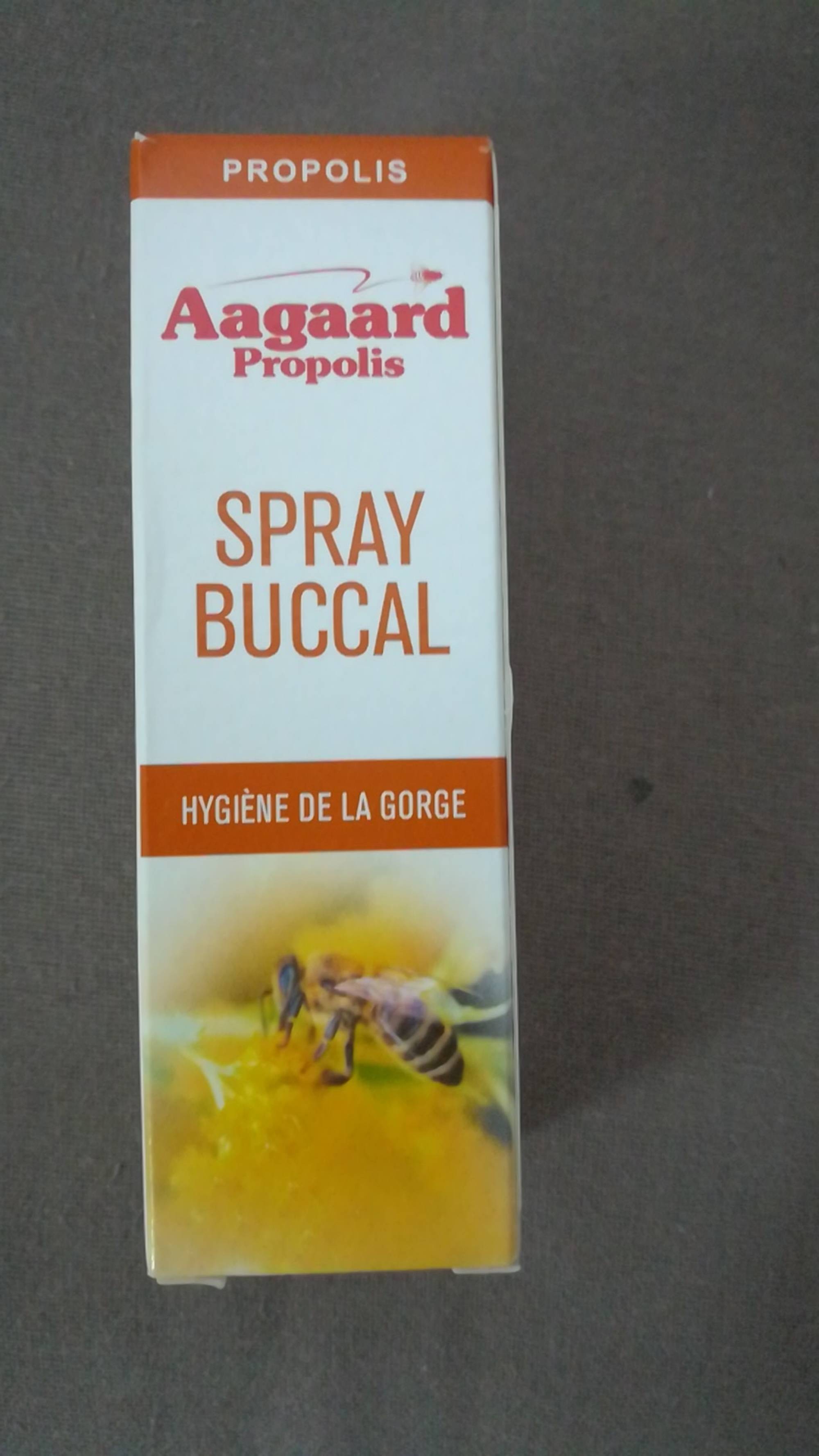 AAGAARD PROPOLIS - Spray buccal - Hygiène de la gorge