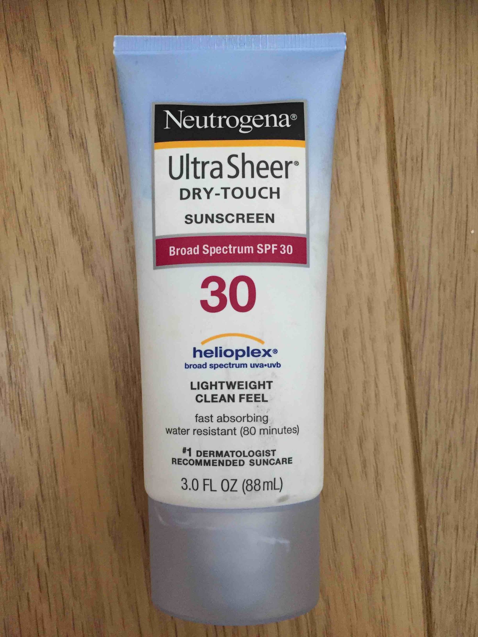NEUTROGENA - Ultra Sheer -Dry-touch sunscreen SPF 30