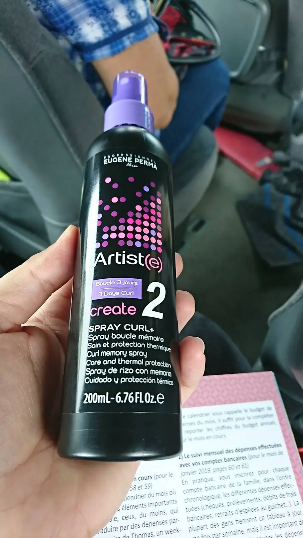 EUGÈNE PERMA - Spray curl+ create 2 - Spray boucle mémoire