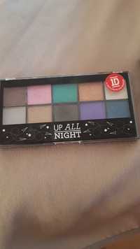 MUA MAKEUP ACADEMY - Up all night - 10 exclusive eye shades
