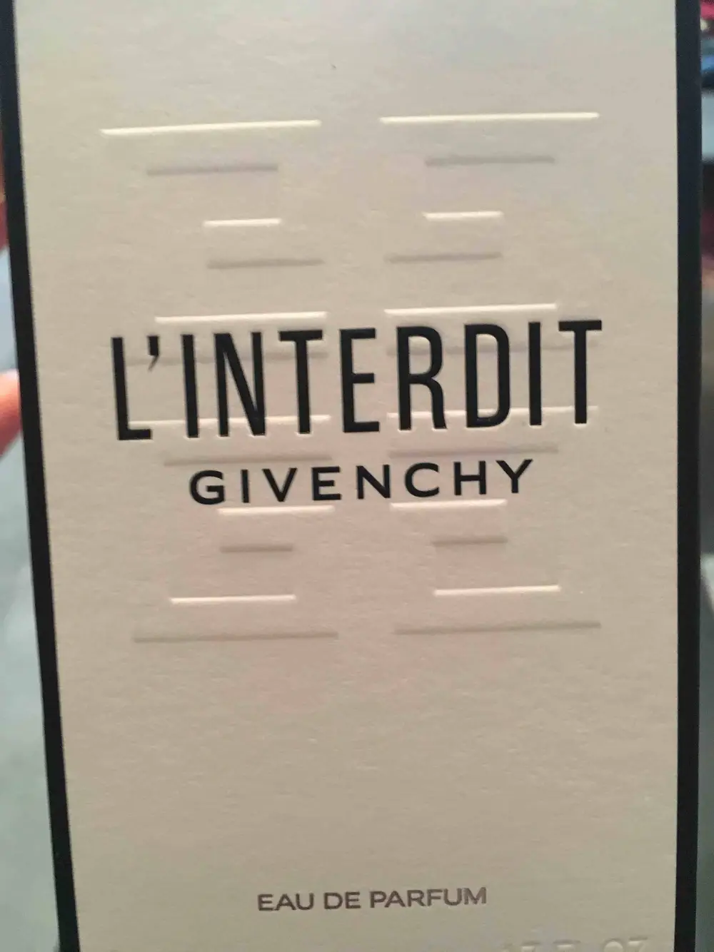 GIVENCHY - L'interdit - Eau de parfum vaporisateur