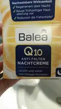 BALEA - Q10 Anti-falten - Nachtcreme 