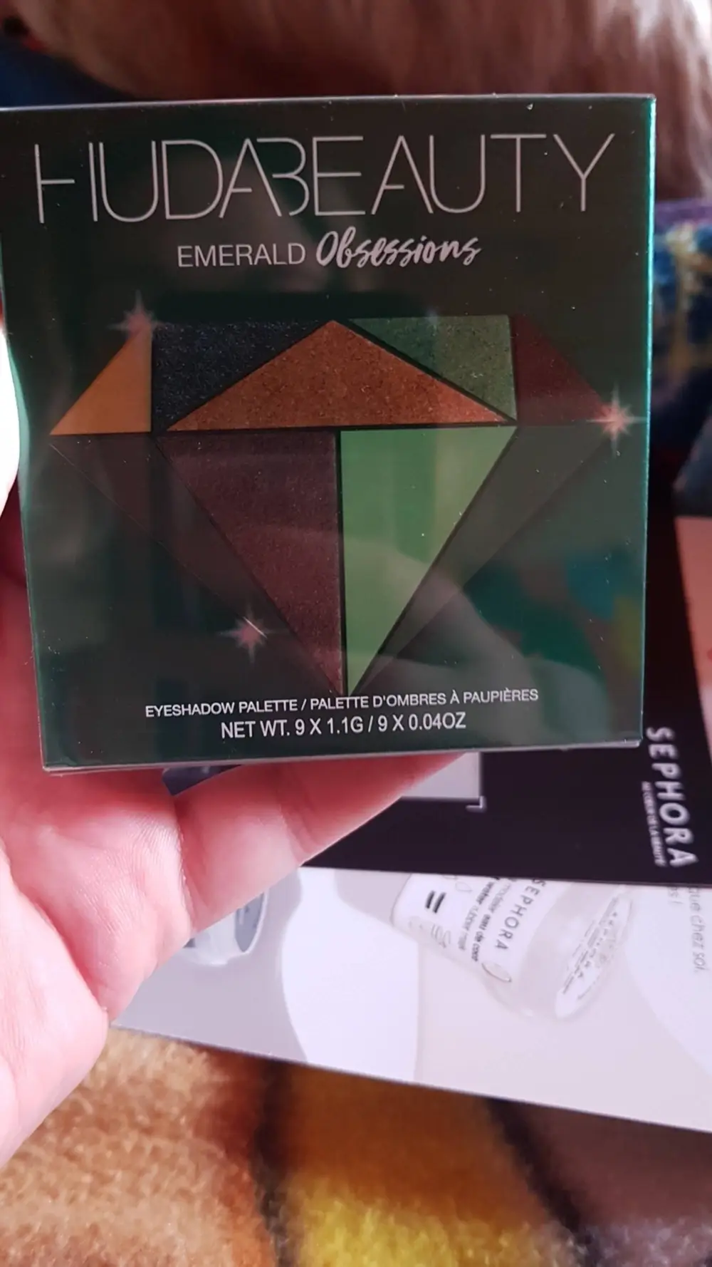 HUDA BEAUTY - Emerald obsessions - Palette d'ombres à paupières