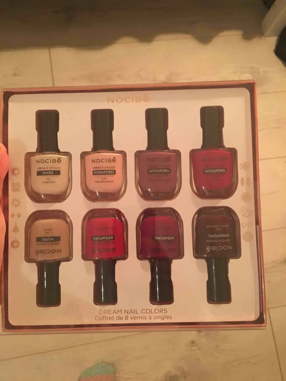 NOCIBÉ - Dream nail colors - Coffret de 8 vernis à ongles