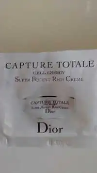 DIOR - Capture totale - Super potent rich creme