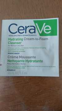 CERAVÉ - Crème moussante nettoyante hydratante