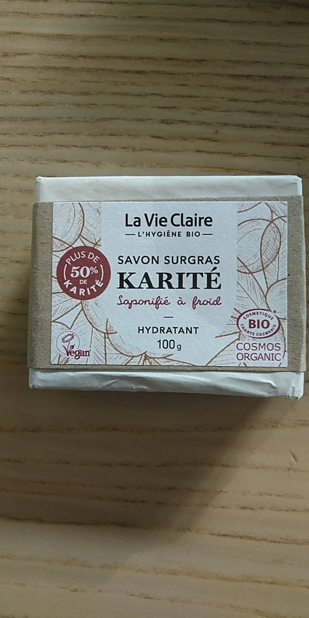 LA VIE CLAIRE - Savon surgras karité hydratant