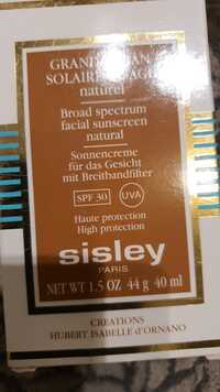 SISLEY - Broad spectrum facial sunscreen natural SPF 30