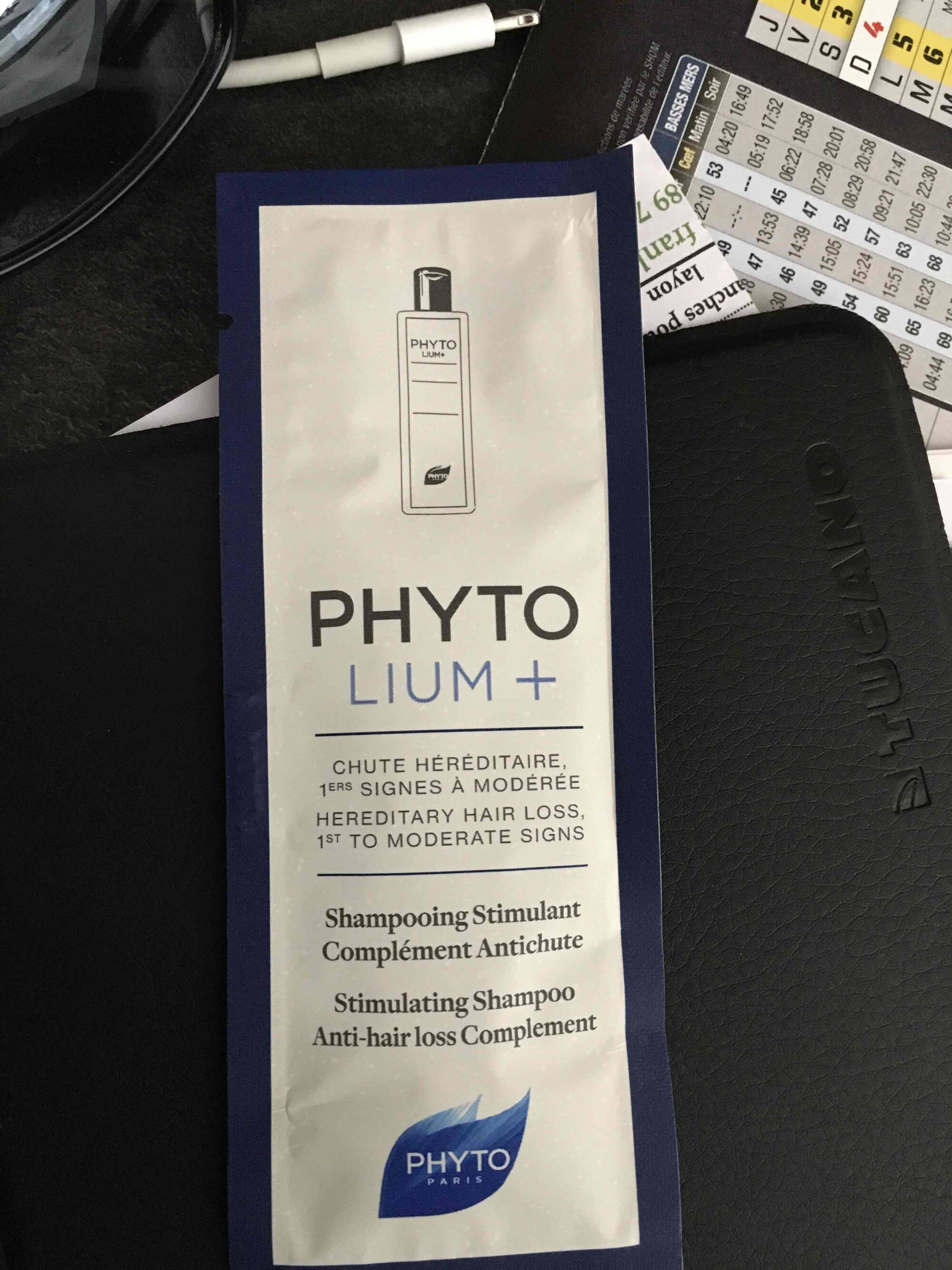 PHYTO PARIS - Phyto Lium+ - Shampooing stimulant complément Antichute
