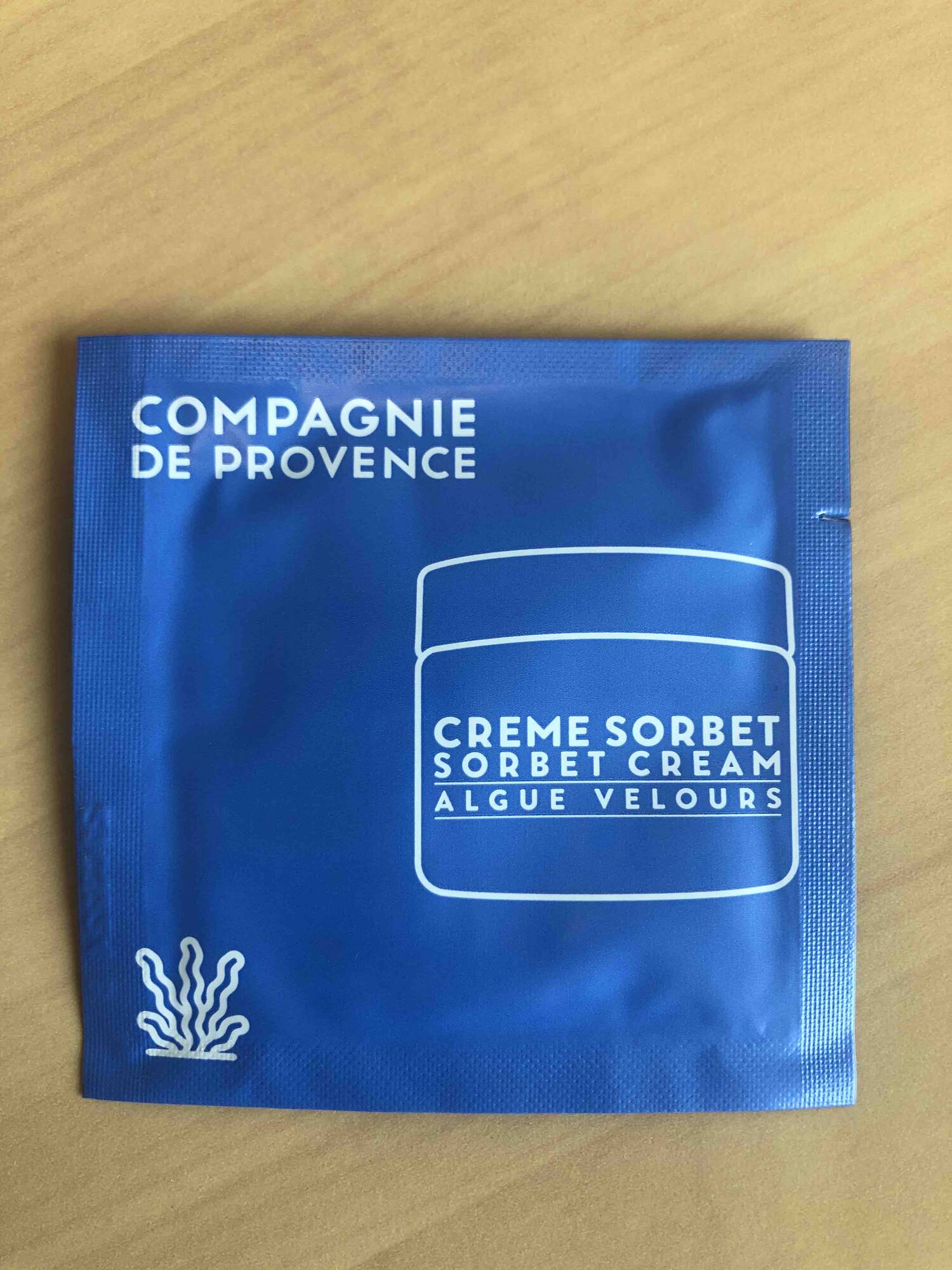 COMPAGNIE DE PROVENCE - Algue velours - Crème sorbet