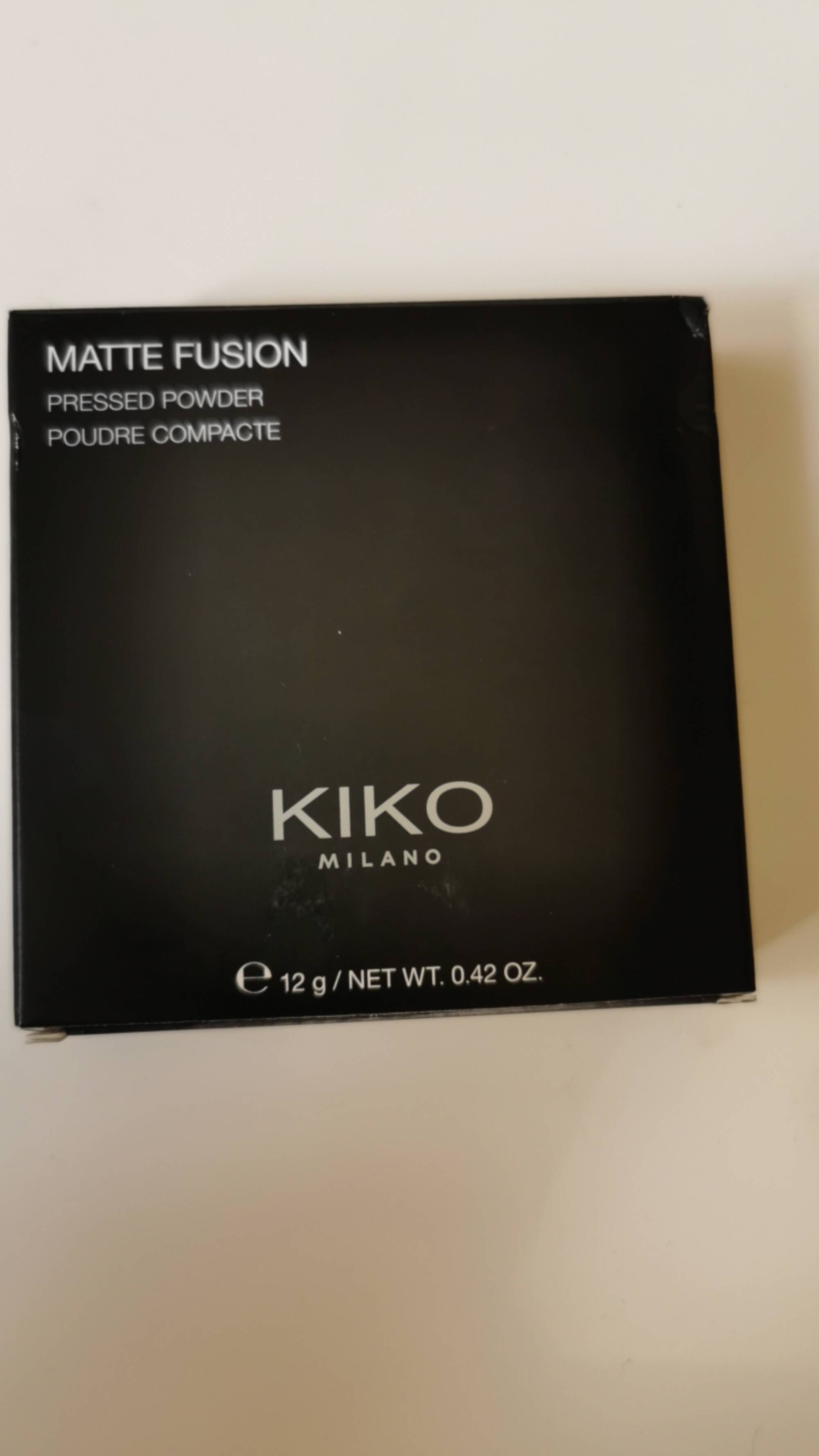 KIKO - Matte fusion - Poudre compacte 07