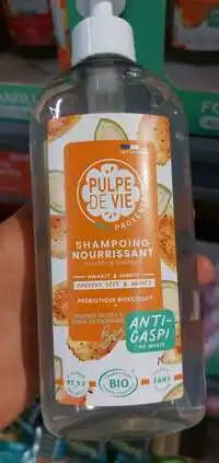 PULPE DE VIE - Shampooing nourrissant pour cheveux secs et abîmés