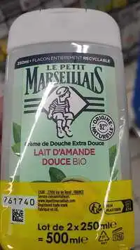 LE PETIT MARSEILLAIS - Lait d'amande douce bio - crème de douche