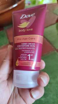 DOVE - Dove love - Hand cream pro age care