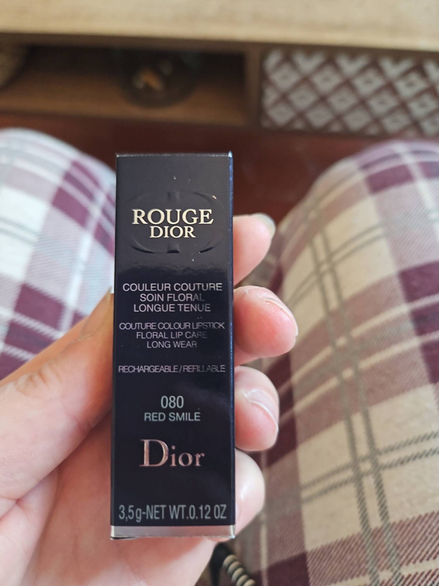 DIOR - Rouge dior - Couleur couture soin floral 080 red smile