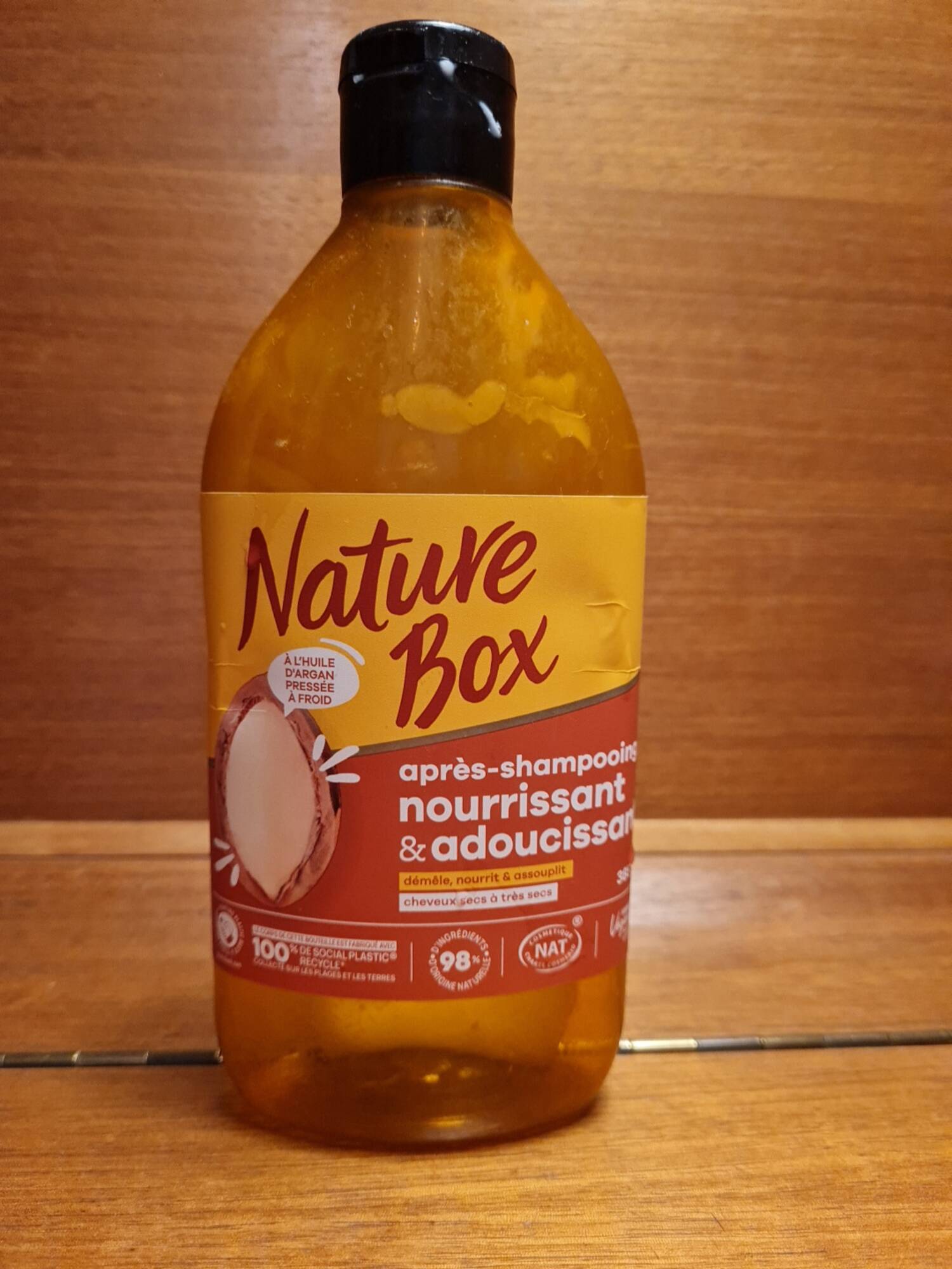 NATURE BOX - Après-shampooing nourrissant et adoucissant
