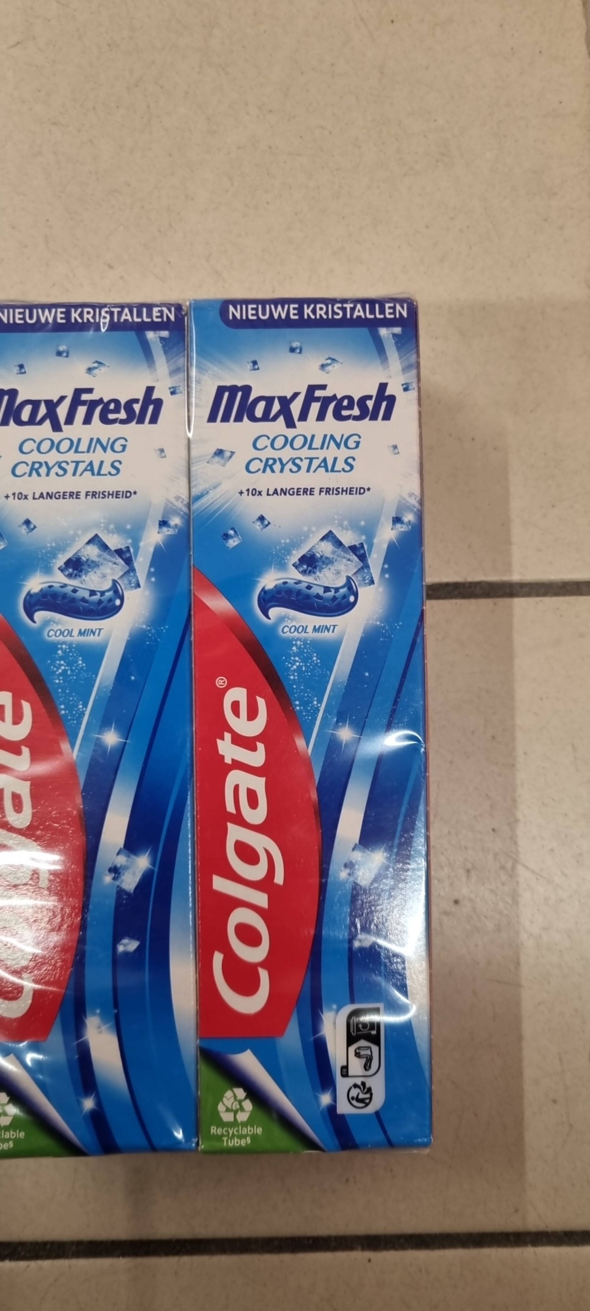 COLGATE - Max fresh cooling crystals - Dentifrice