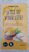 THE BEAUTY DEPT - Spice up your life ! - Sheet mask with ginger extract
