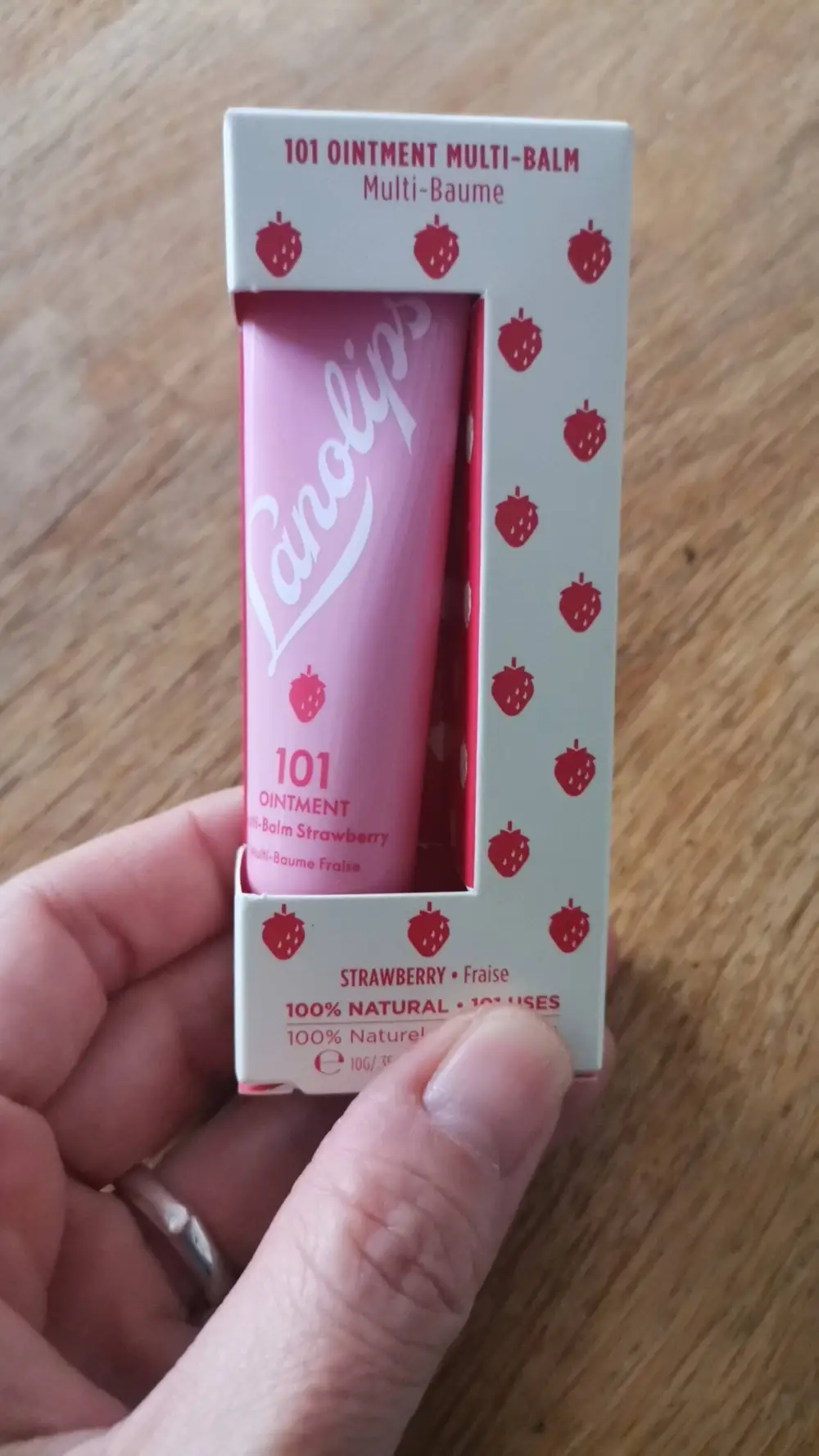 LANOLIPS - 101 ointment - Multi-baume fraise