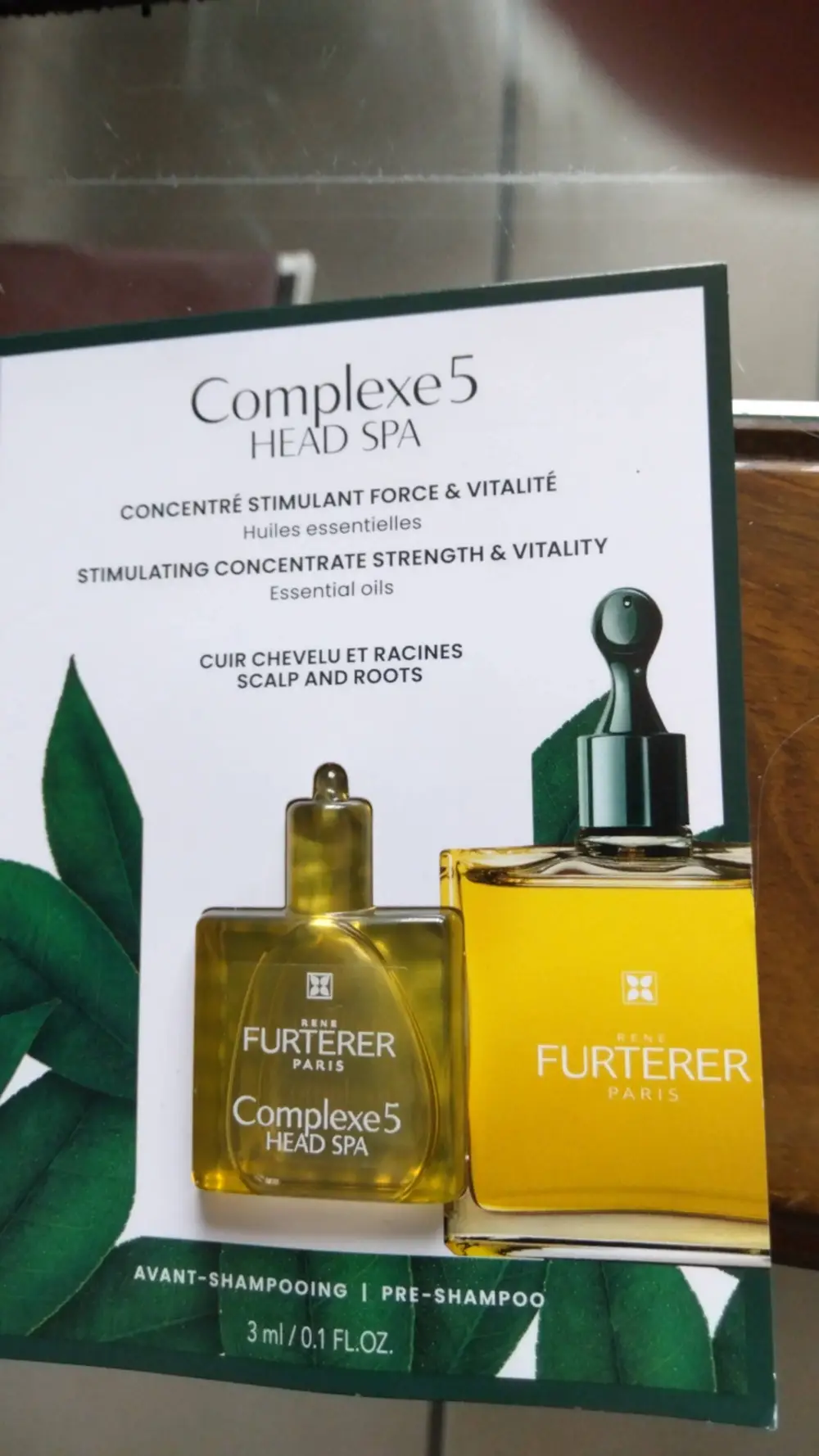 RENÉ FURTERER - Complex 5 head spa - Concentré stimulant force & vitalité