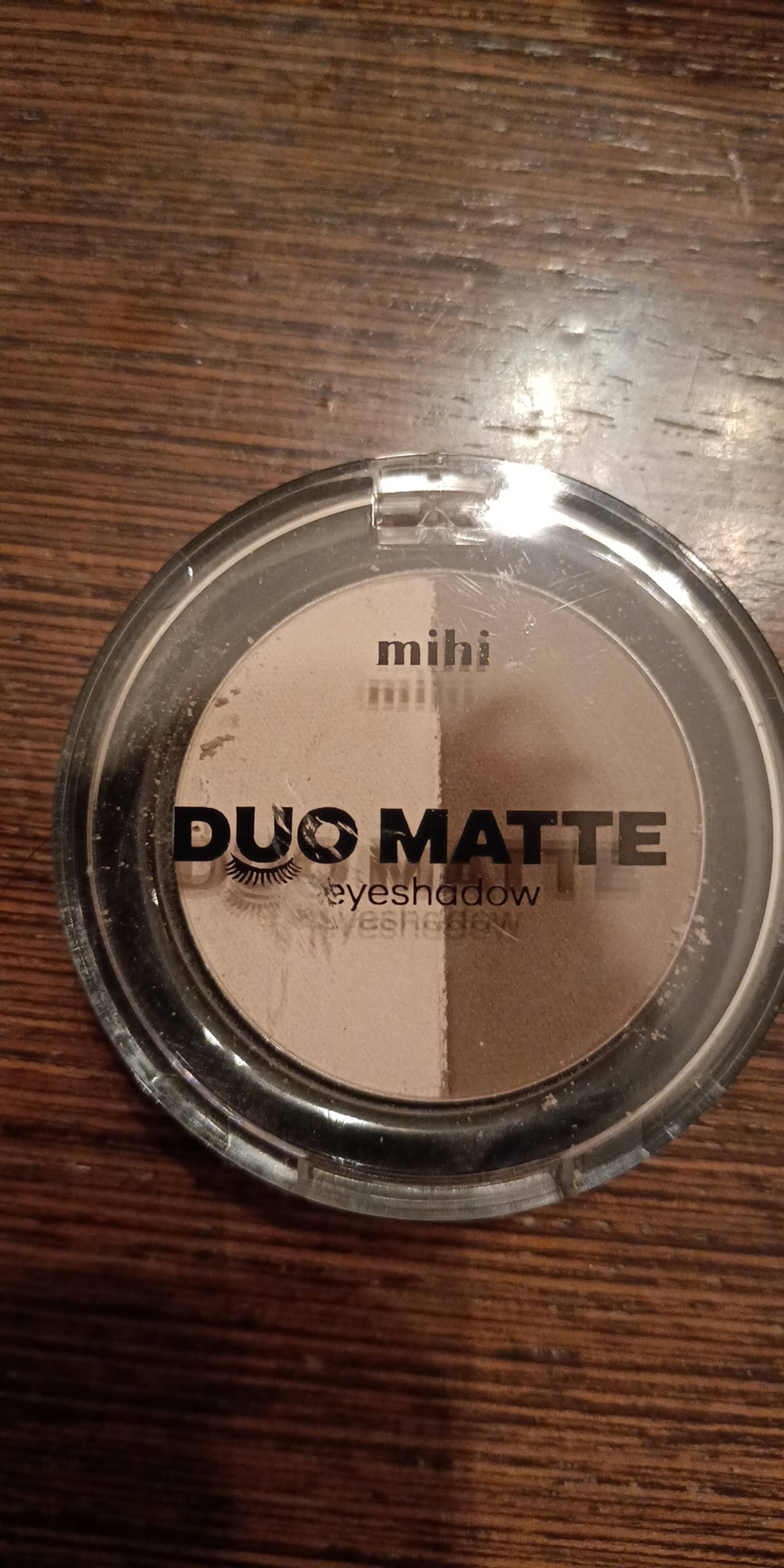 MIHI - Duo matte eyeshadow