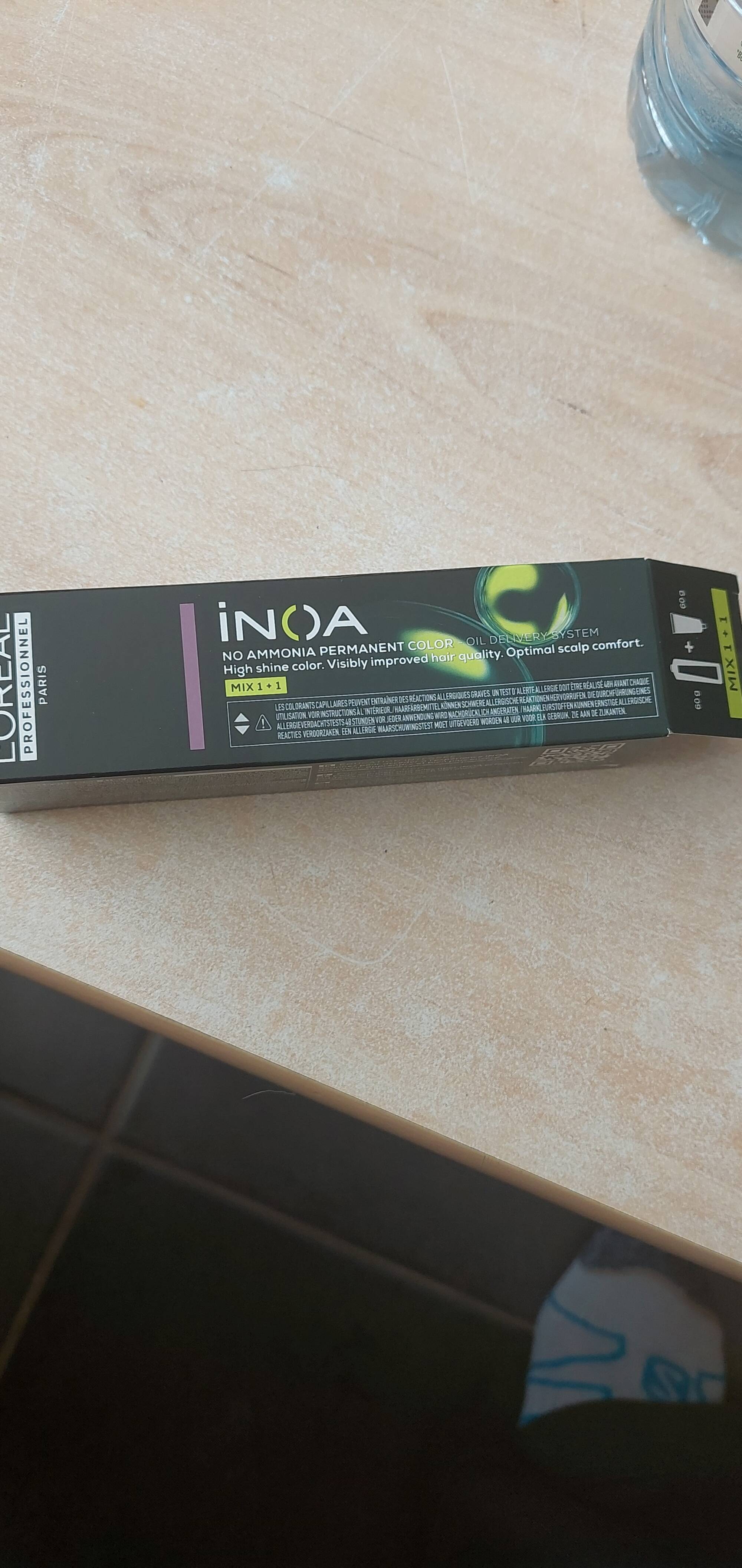 L'ORÉAL PROFESSIONNEL - Inoa - No ammonia permanent color mix 1+1