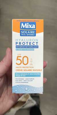 MIXA - Solaire peau sensible Hyaluron protect - Crème solaire invisible SPF 50